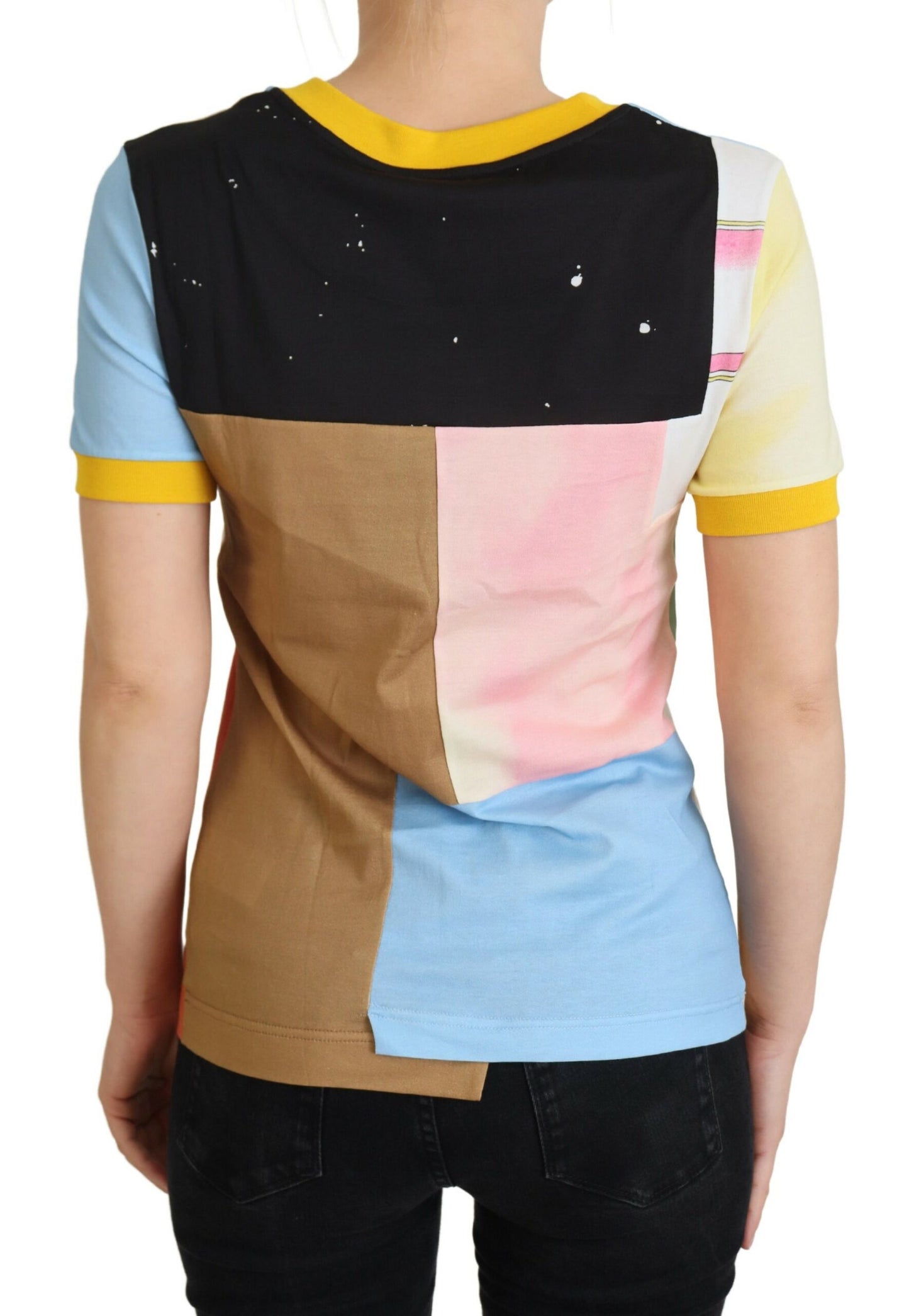 Dolce & Gabbana Multicolor Cotton DG Love Patchwork Dolce & Gabbana