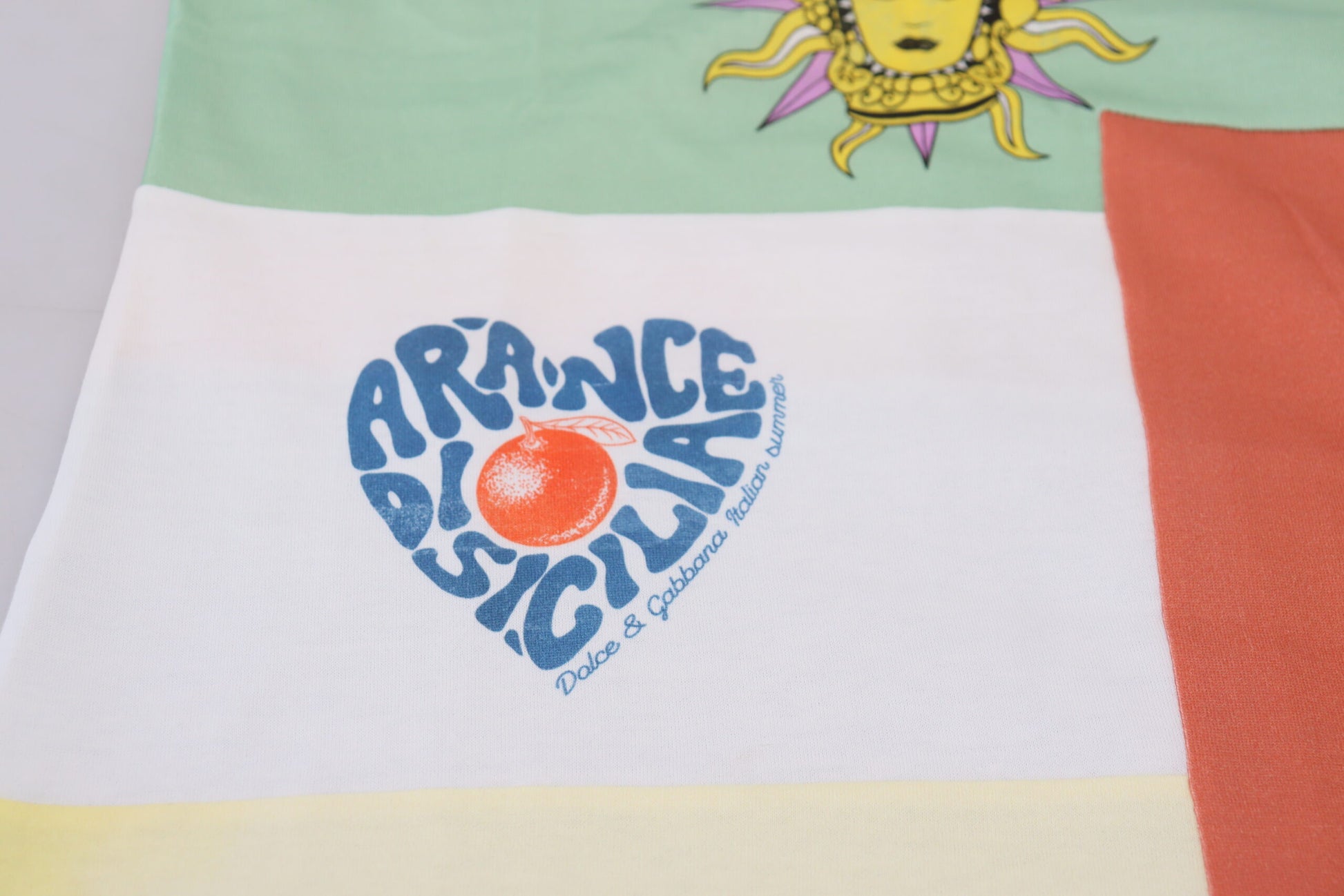 Dolce & Gabbana Multicolor Cotton DG Love Patchwork Dolce & Gabbana