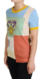 Dolce & Gabbana Multicolor Cotton DG Love Patchwork