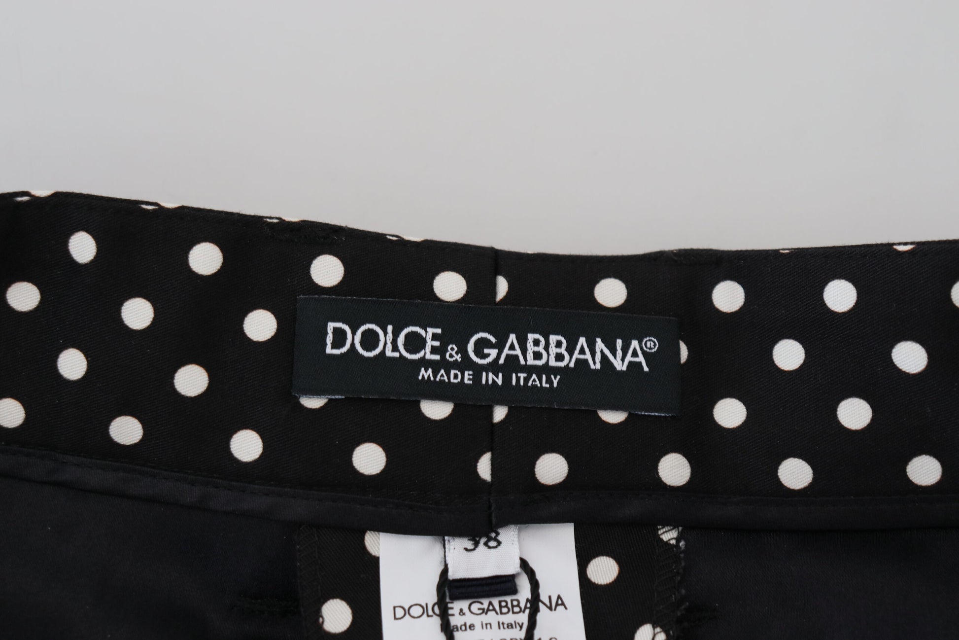 Dolce & Gabbana Multicolor Polka Dots High Waist Pants Dolce & Gabbana