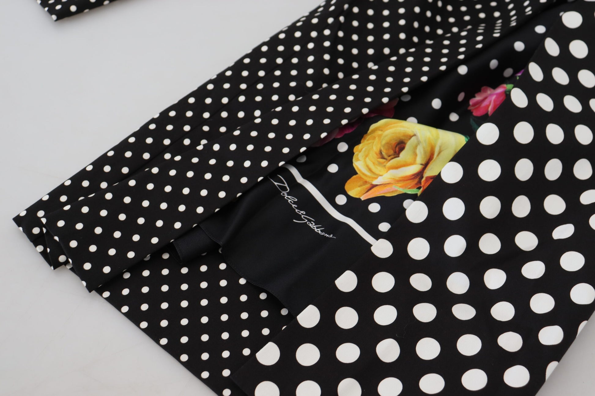 Dolce & Gabbana Multicolor Polka Dots High Waist Pants Dolce & Gabbana