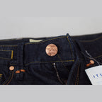 Acht Blue Cotton Low Waist Slim Fit Women Casual Jeans