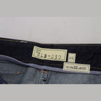 Acht Blue Cotton Low Waist Slim Fit Women Casual Jeans