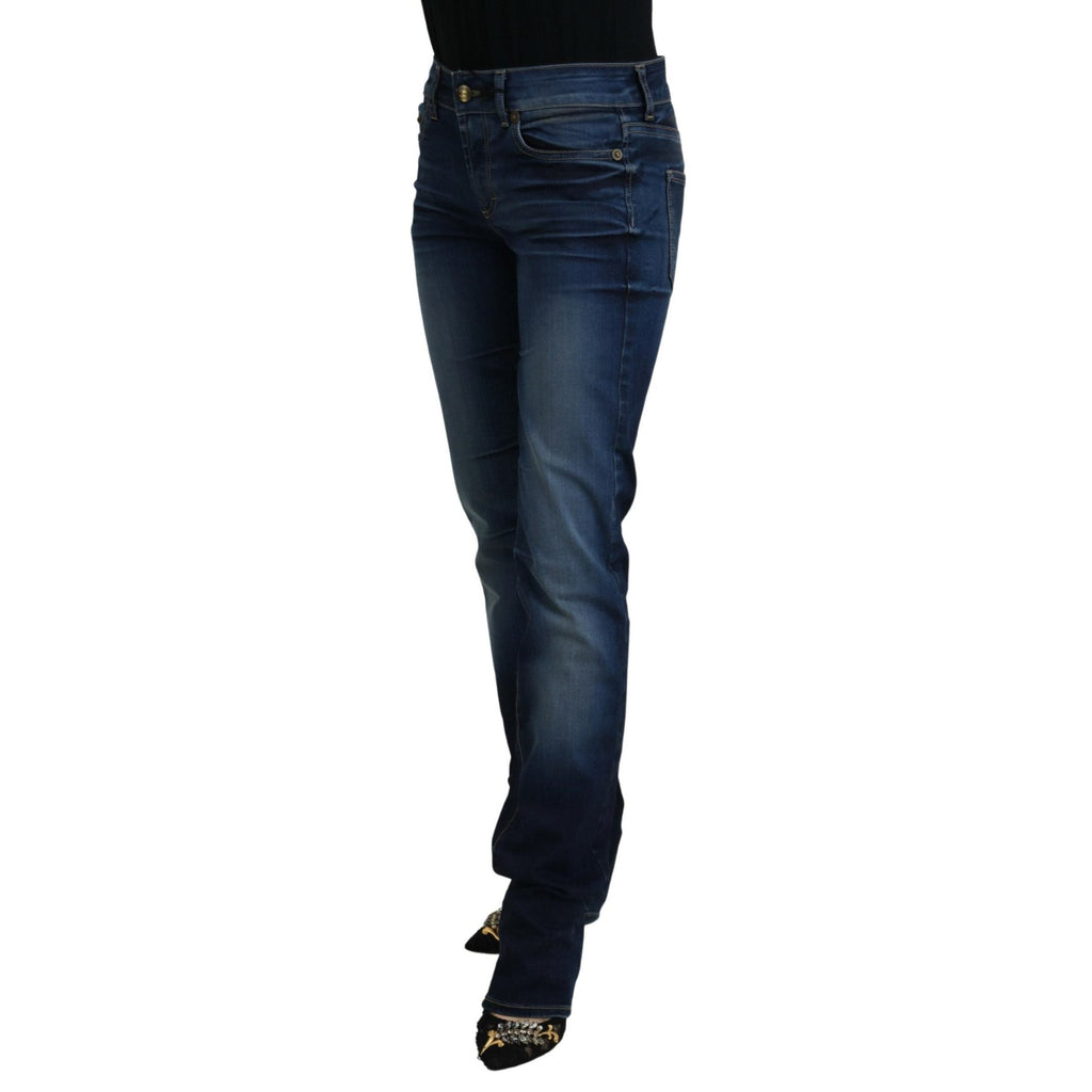 Just Cavalli Blue Cotton Women Casual Denim Jeans
