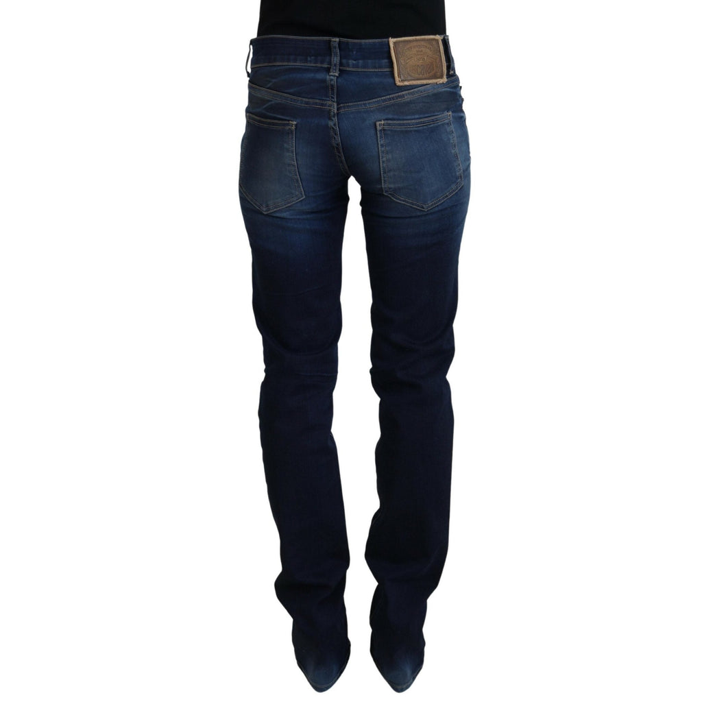 Just Cavalli Blue Cotton Women Casual Denim Jeans