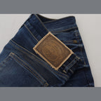 Just Cavalli Blue Cotton Women Casual Denim Jeans