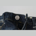 Acht Blue Cotton Slim Fit Women Casual Denim Jeans