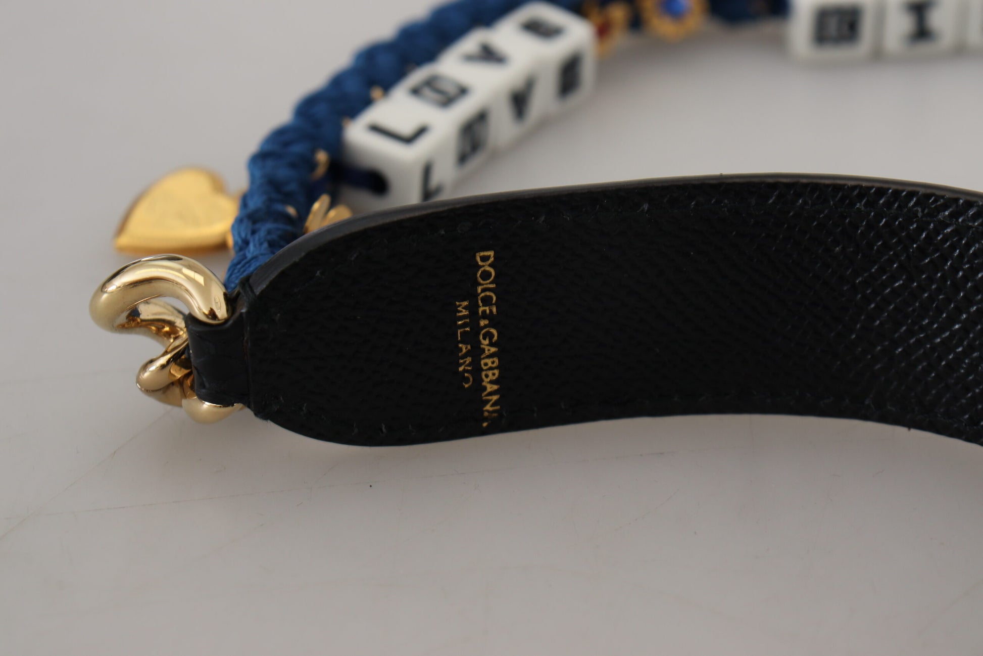 Dolce & Gabbana Multicolor Embellished Bag Shoulder Strap Dolce & Gabbana