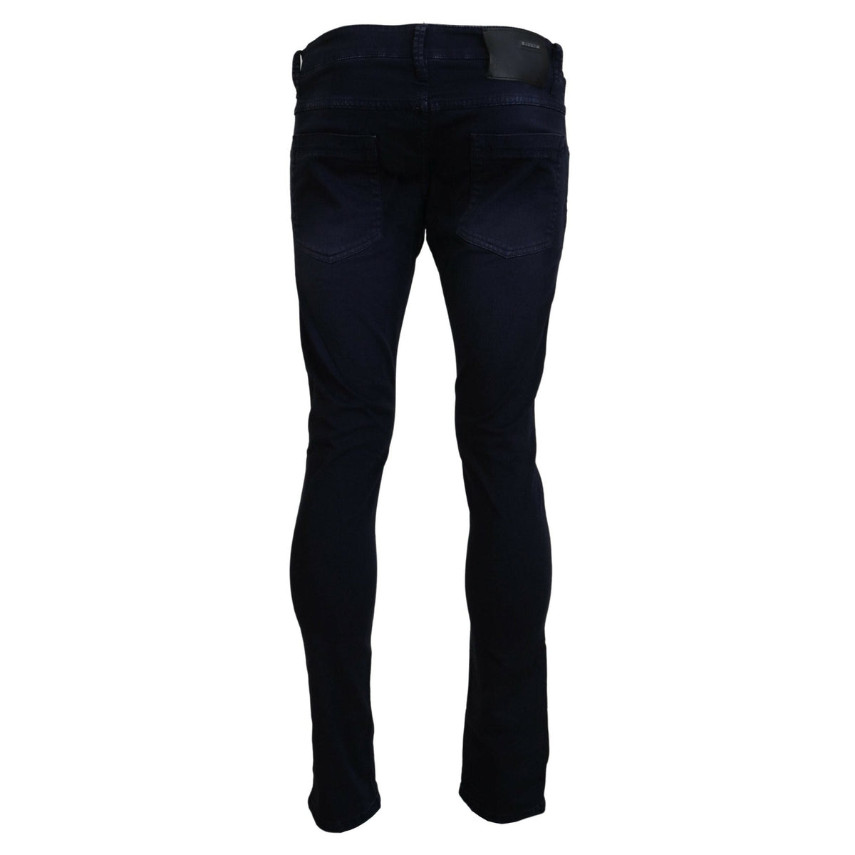 Acht Blue Cotton Tapered Slim Fit Men Casual Denim Jeans
