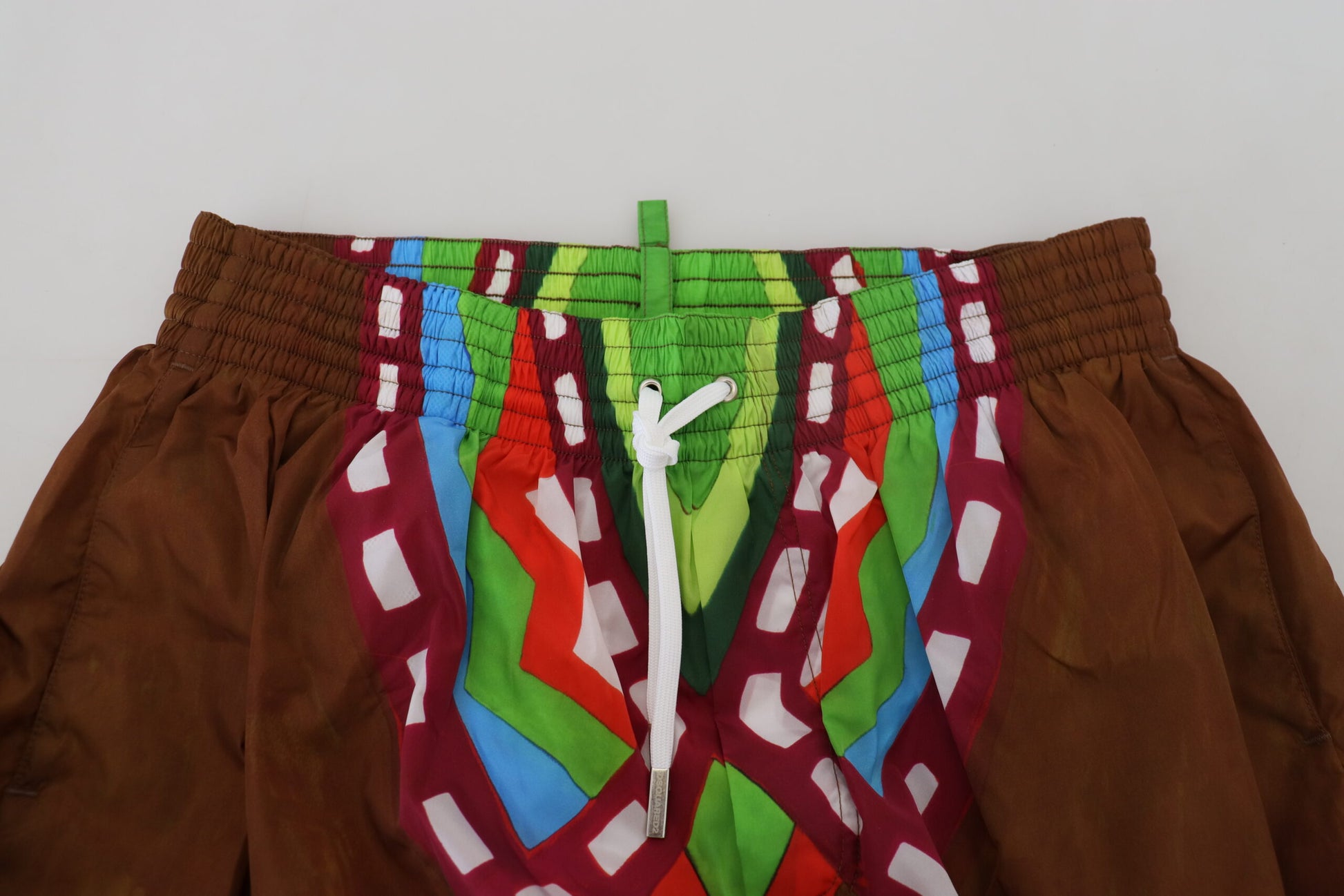 Dsquared² Multicolor Printed Men Beachwear Shorts Swimwear Dsquared²