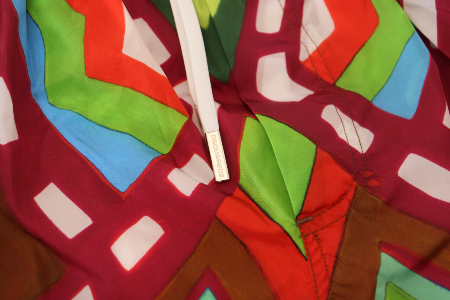 Dsquared² Multicolor Printed Men Beachwear Shorts Swimwear Dsquared²