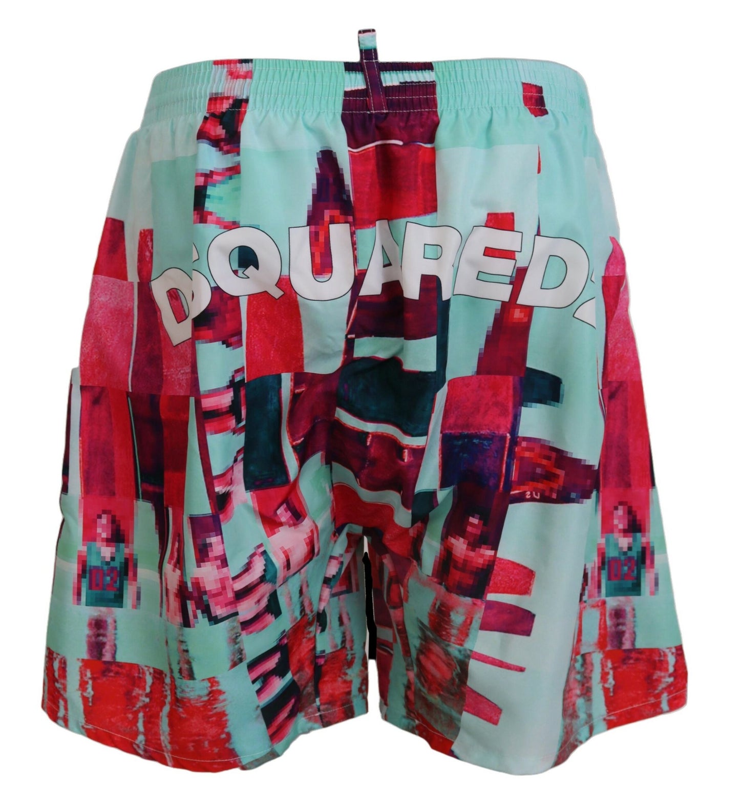 Dsquared² Multicolor Printed Beachwear Shorts Swimwear Dsquared²