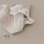 Dondup White High Waist Tapered Women Pants
