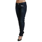 Acht Blue Low Waist Slim Fit Women Denim Jeans