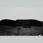 Acht Black Low Waist Slim Fit Cotton Denim Jeans