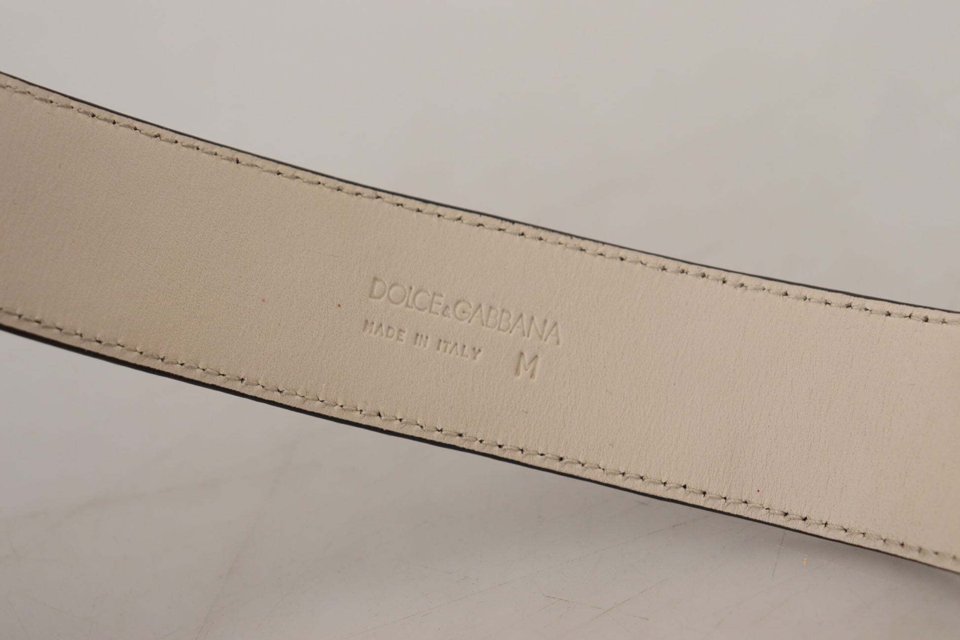 Dolce & Gabbana Black Dauphine Leather DG Heart Key Ring Bracelet Dolce & Gabbana