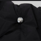Dolce & Gabbana Black Sleeveless DG Metal Embellishment Jacket