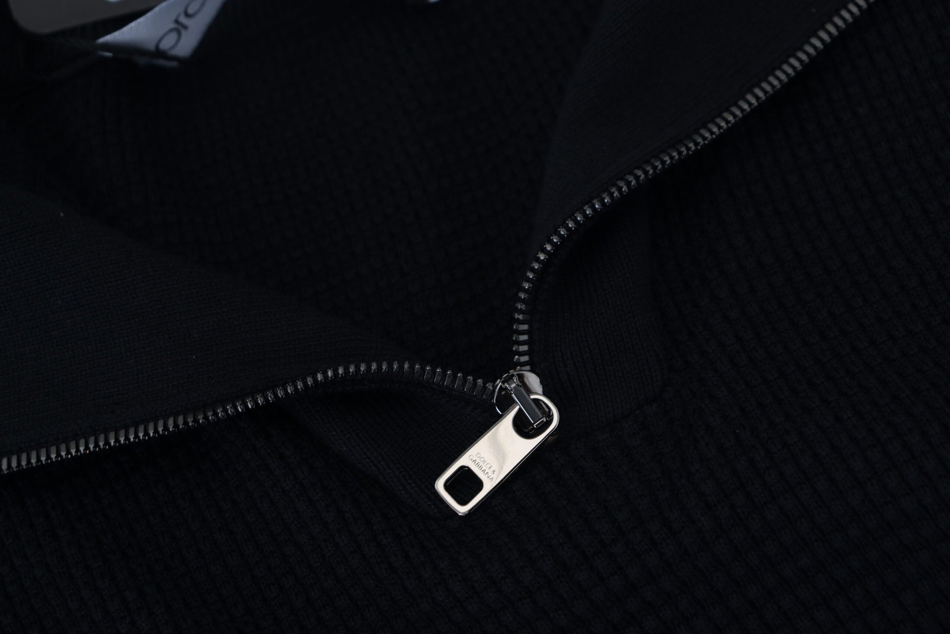 Dolce & Gabbana Black Silk Turtle Neck Pullover Sweater Dolce & Gabbana