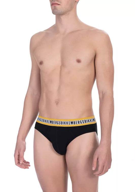 Bikkembergs "Black Cotton Men Brief Pack" Bikkembergs