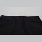 Dolce & Gabbana Black Wool Chino Dress Formal Pants