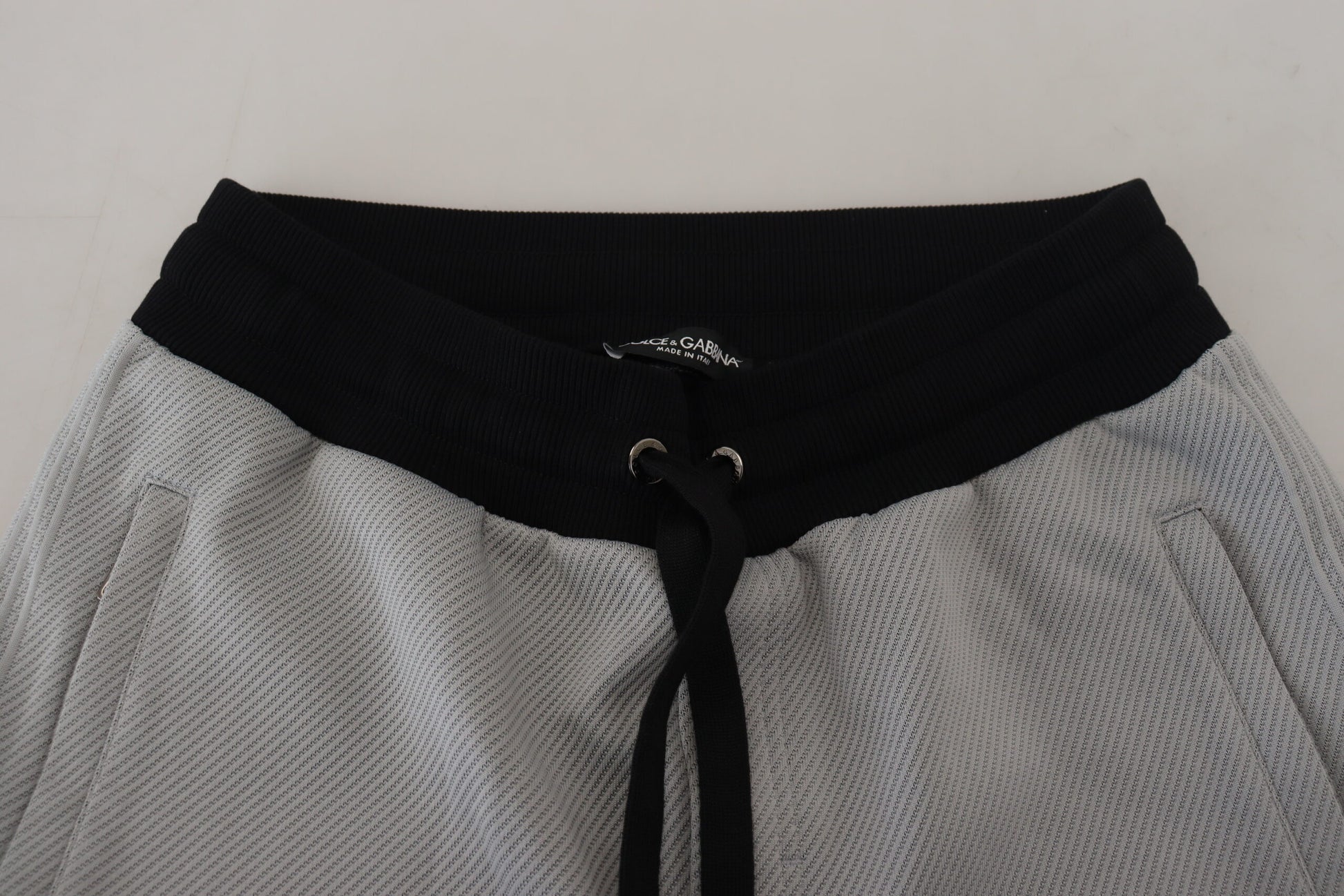 Dolce & Gabbana Gray Polyester Sweatpants Jogger Pants Dolce & Gabbana