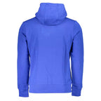 La Martina Blue Cotton Sweater