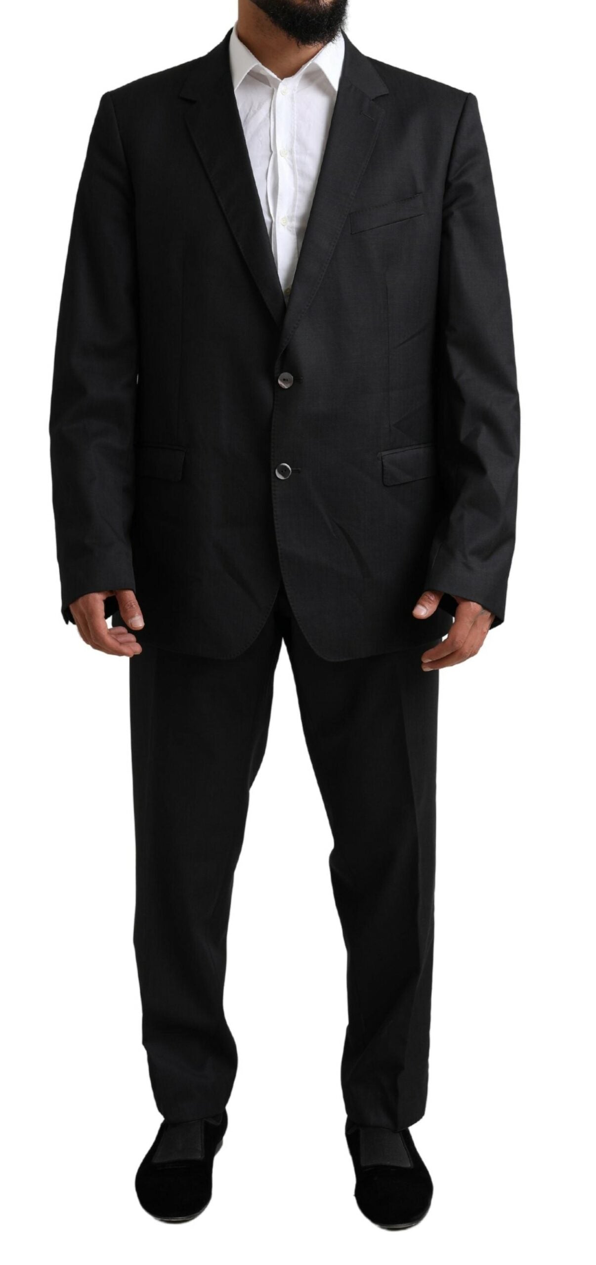 Dolce & Gabbana Black MARTINI Single Breasted 2 Piece Suit Dolce & Gabbana