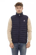 Invicta Blue Polyamide Sleveless Jacket Invicta