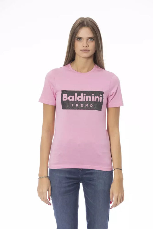 Baldinini Trend Multicolor Cotton Women T-Shirt Baldinini Trend