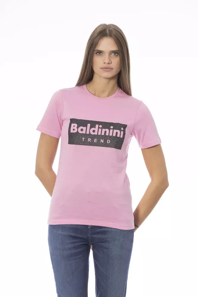 Baldinini Trend Multicolor Cotton Women T-Shirt Baldinini Trend