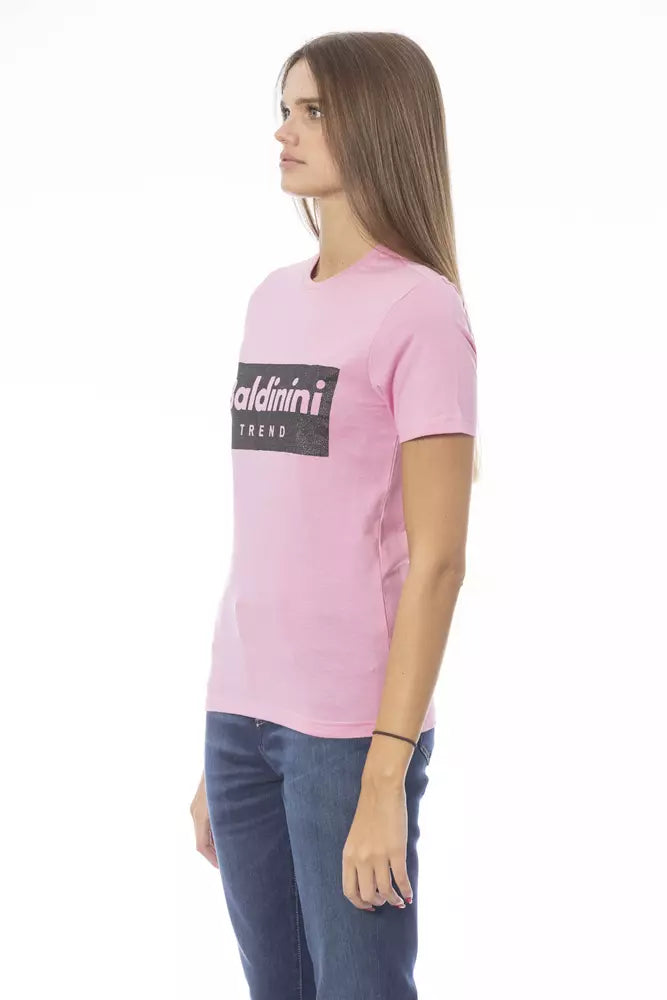 Baldinini Trend Multicolor Cotton Women T-Shirt Baldinini Trend