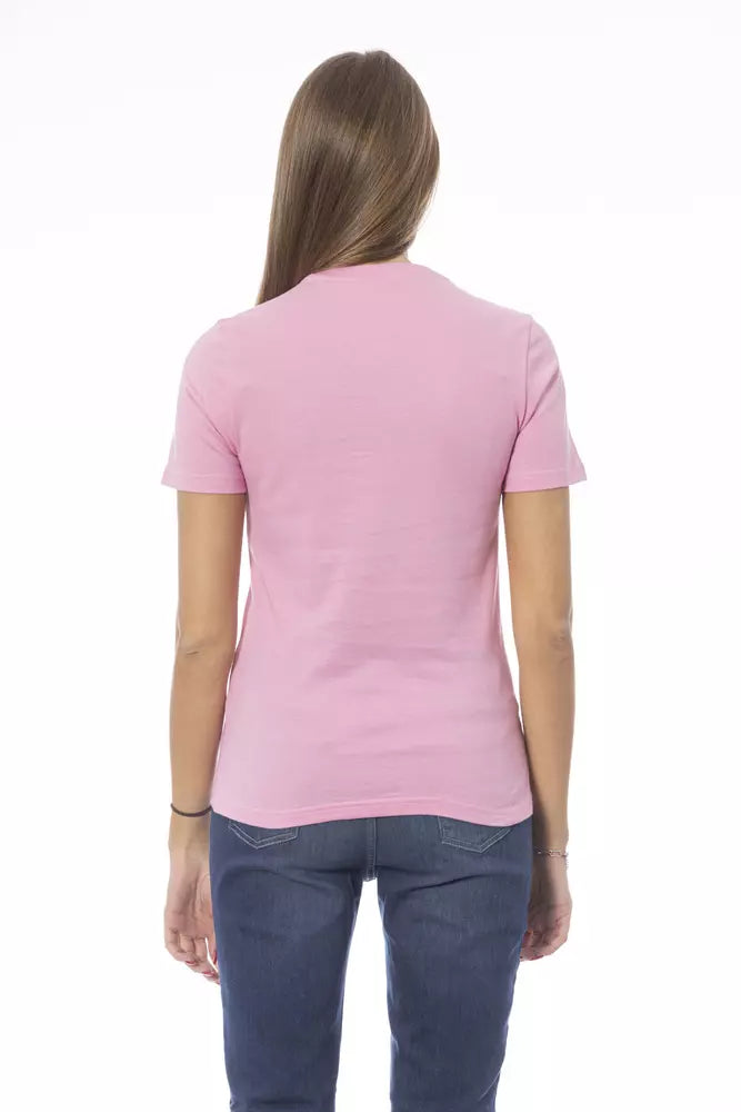 Baldinini Trend Multicolor Cotton Women T-Shirt Baldinini Trend