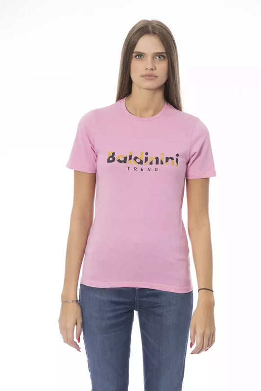 Baldinini Trend Multicolor Cotton Women T-Shirt Baldinini Trend