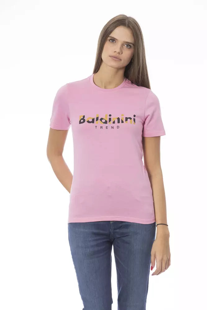 Baldinini Trend Multicolor Cotton Women T-Shirt Baldinini Trend