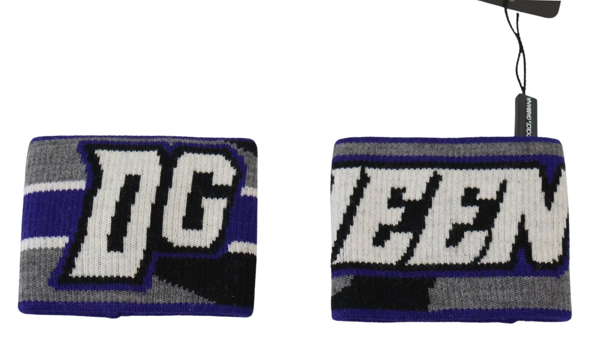 Dolce & Gabbana Purple Logo Two Piece Set Wristband Dolce & Gabbana