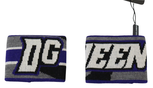 Dolce & Gabbana Purple Logo Two Piece Set Wristband Dolce & Gabbana