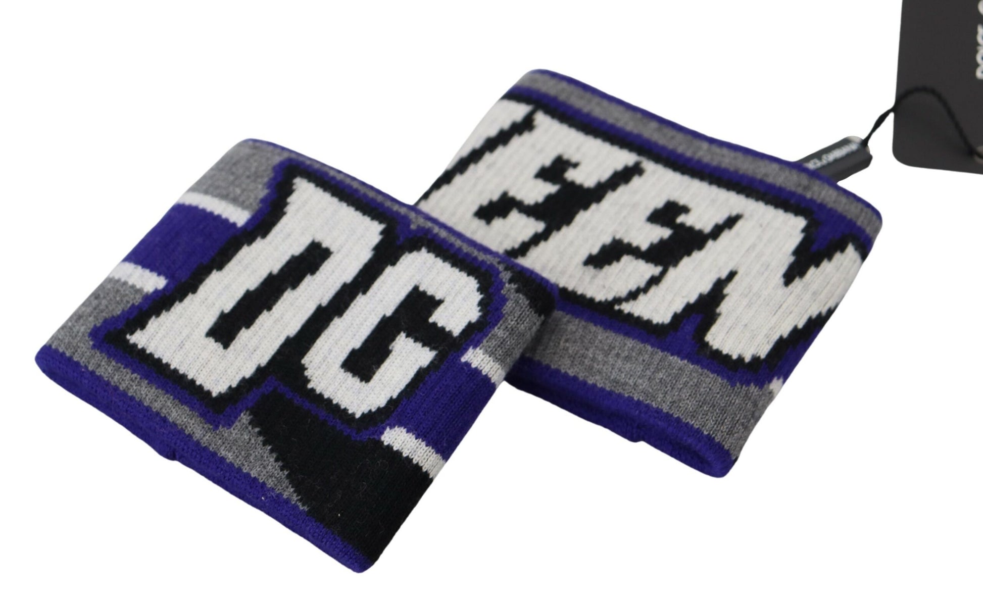 Dolce & Gabbana Purple Logo Two Piece Set Wristband Dolce & Gabbana