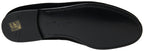 Dolce & Gabbana Black Velvet Loafers Formal Shoes - Eljoys Fashion 