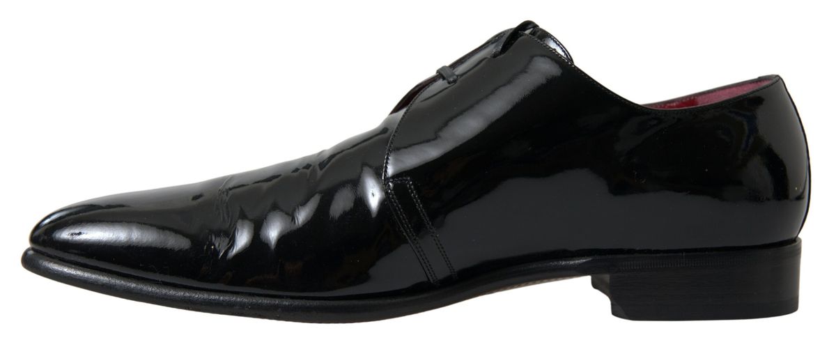 Dolce & Gabbana Black Patent Leather Formal Shoes Dolce & Gabbana