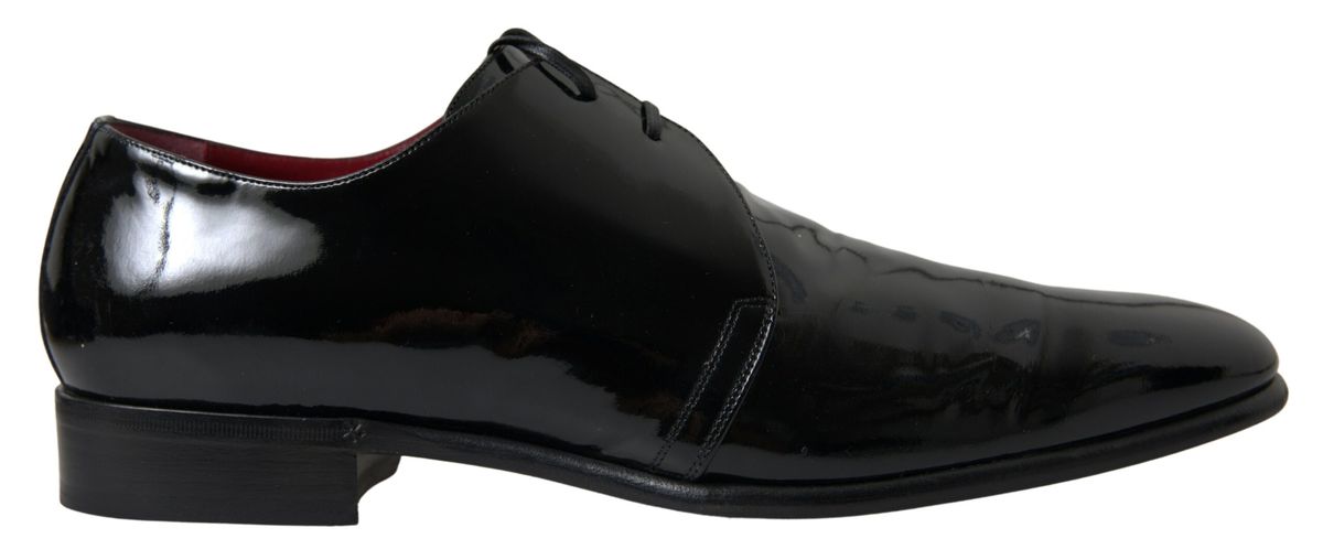 Dolce & Gabbana Black Patent Leather Formal Shoes Dolce & Gabbana