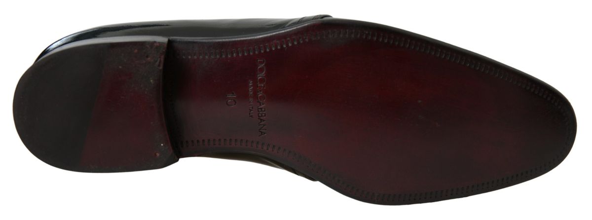 Dolce & Gabbana Black Patent Leather Formal Shoes Dolce & Gabbana