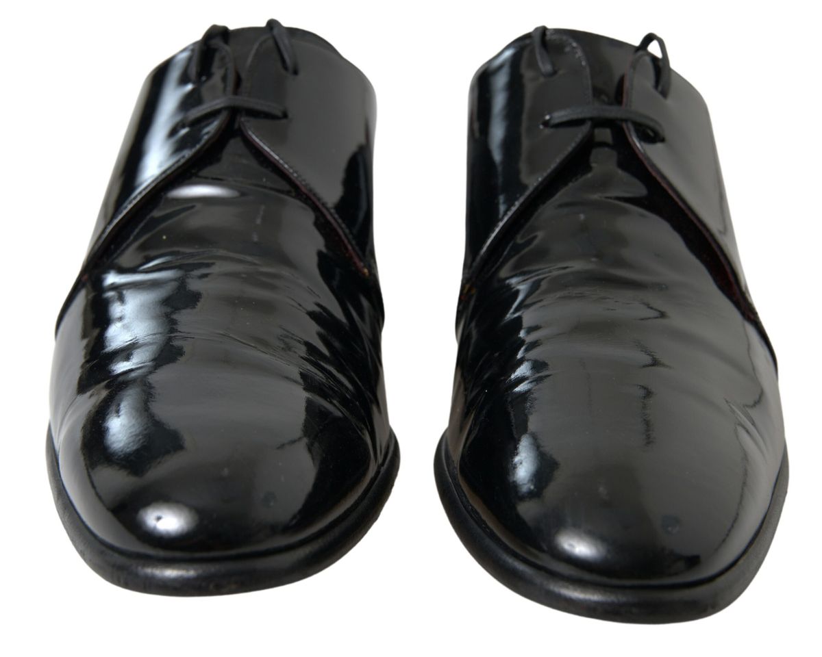 Dolce & Gabbana Black Patent Leather Formal Shoes Dolce & Gabbana
