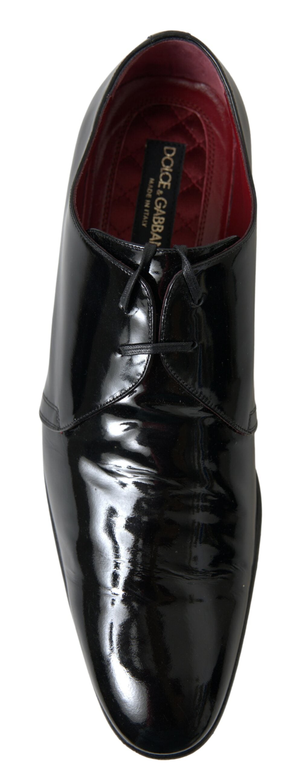 Dolce & Gabbana Black Patent Leather Formal Shoes Dolce & Gabbana
