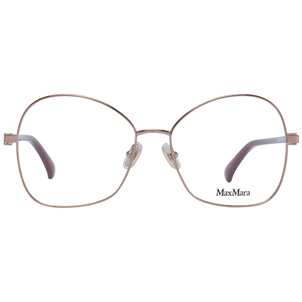 Max Mara Bronze Metal & Plastic Glasses Frames