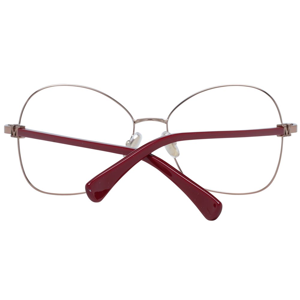 Max Mara Bronze Metal & Plastic Glasses Frames