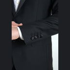 Dolce & Gabbana Black Wool Single Breasted MARTINI Blazer