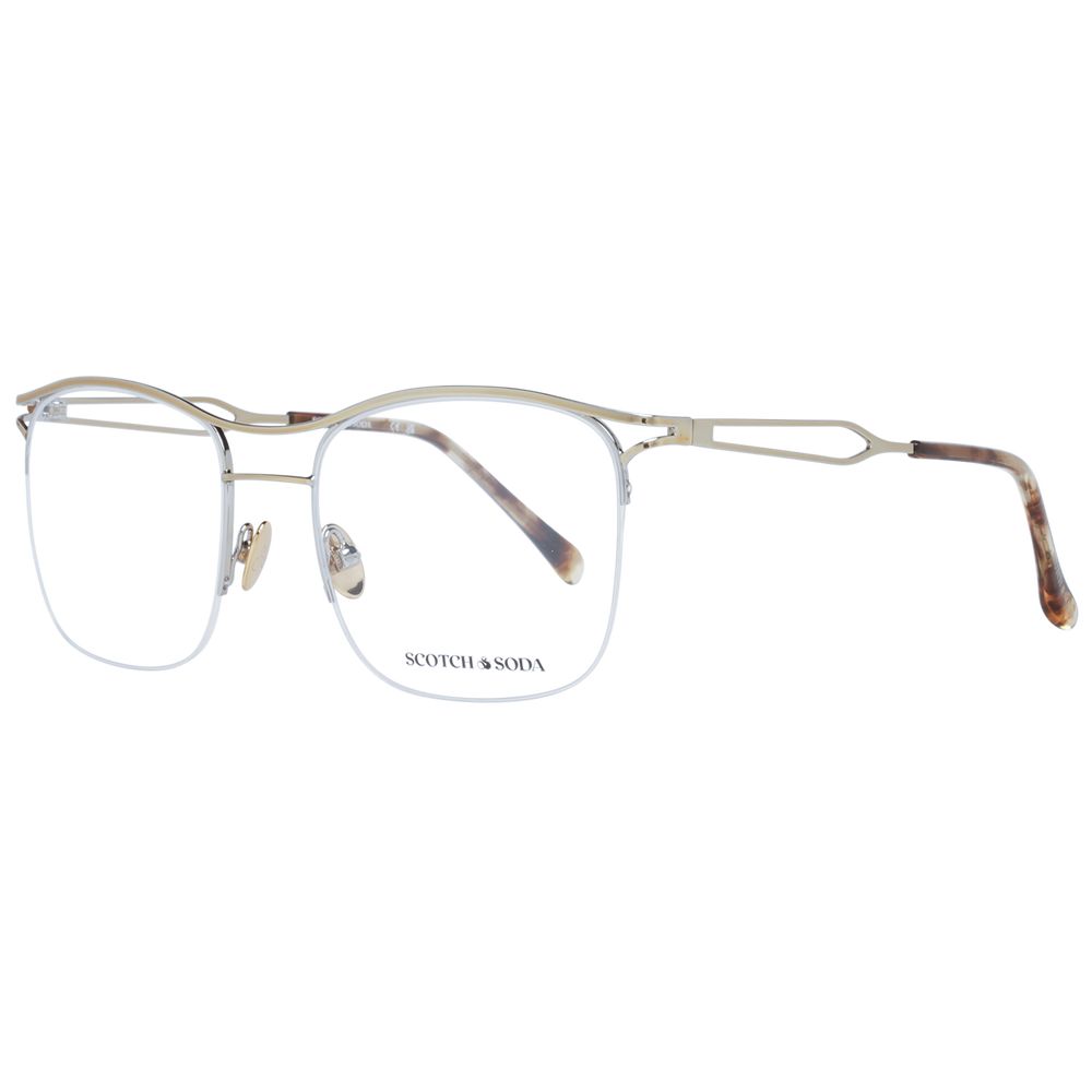 Scotch & Soda Silver Stainless Steel Glasses Frames