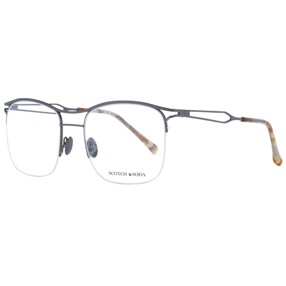 Scotch & Soda Gray Metal Glasses Frames