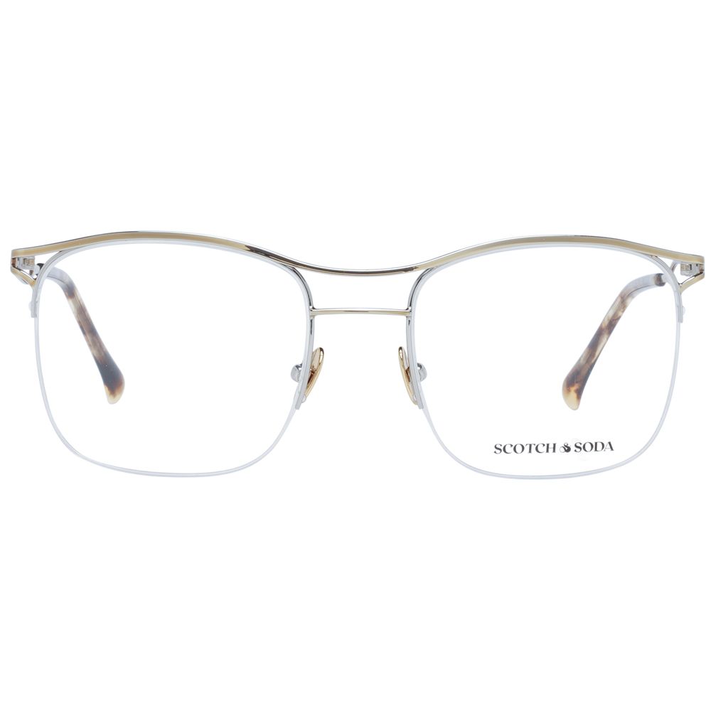 Scotch & Soda Silver Stainless Steel Glasses Frames