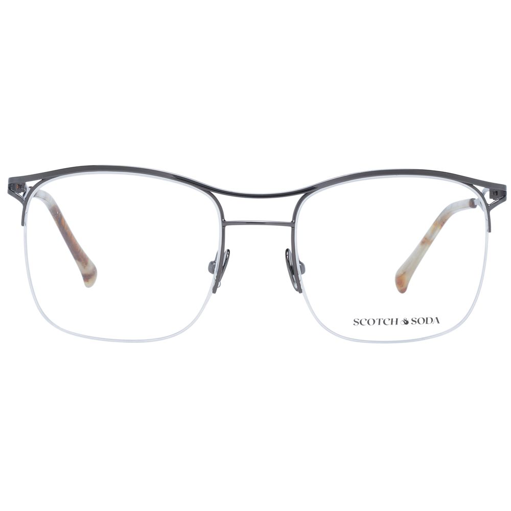 Scotch & Soda Gray Metal Glasses Frames